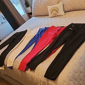Xoxo Pants bundle of 5 used women  juniors office interview clothes clothing lot